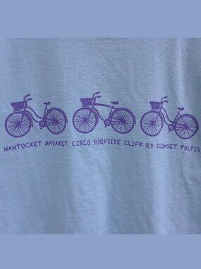 Nantucket Bicycle T-shirt by Comfort Colors